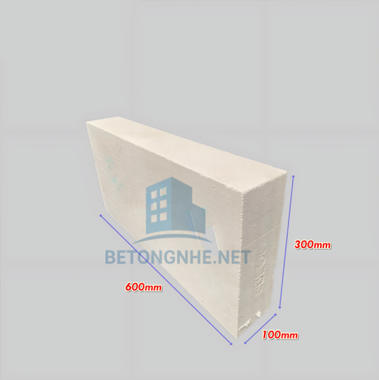  Gạch Bê Tông Nhẹ AAC EBLOCK 600x300x100mm